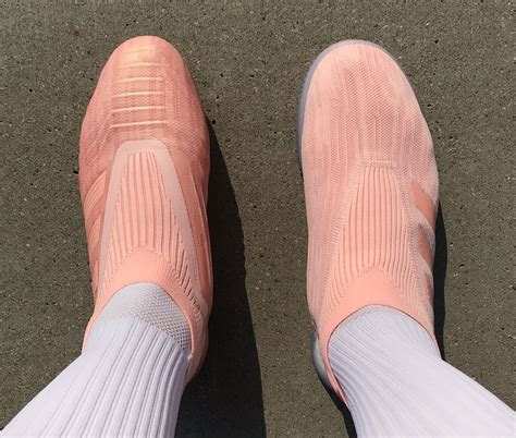 pink adidas predators